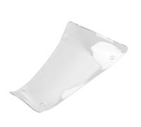 CHICIRIS Protector de la Cubierta de la Batería de la Motocicleta, Cubierta de la Caja Central del Material del PVC Que Absorbe los Golpes para la Seguridad de los Componentes, para el (Transparente)