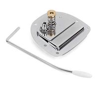 CHICIRIS Puente de Trémolo, Reemplazo de Puente de Guitarra Jazzmaster de Metal de, con Fabricación Profesional, para Accesorios de Guitarra Eléctrica Jazzmaster