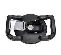 CHICIRIS Puerto de Lente de Cúpula Esférica Semicircular para Cámaras Action 1, Carcasa Subacuática Resistente a la Lluvia con Botón de Obturador Especial, Material ABS