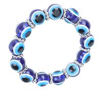 CHICIRIS Pulsera de Ojo Azul de Pavo Delicada Pulsera de la Suerte del Mal de Ojo para Atraer la Atención del Dios Maligno para la Buena Suerte, Diseño Profesional para Proteger contra la Mala