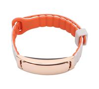 CHICIRIS Pulsera Inteligente, Rastreador de Ejercicios con Contador de Pasos, Monitor de Sueño, Modos Multideportivos, IP68 a Prueba de Agua, Control Remoto de Selfie, para Mujere (Naranja Dorado)
