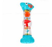 CHICIRIS Rainmaker Juguete Sensorial Sonajero Multifuncional de Plástico con Cuentas Giratorias Reloj de Sonido de Lluvia 24 X 10 X 8 Cm para Bebés Niños Pequeños Educación Temprana Juego Sensorial