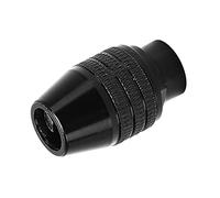 CHICIRIS Rápido de Acero Al Carbono Taladro Cuck 0.3-3.2 Mm Rango de Sujeción para Herramienta de Chuck de Molinillo Eléctrico, 1 X Accesorios de Rosca para Molinillos Eléctricos Pequeños