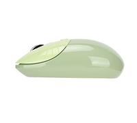 CHICIRIS Ratón Inalámbrico Lindo Cartoon Cat 2.4G/BT Dual Modo Tres Niveles dpi Mini Compact Compact Silent para Viajes en Casa en Casa (Green)