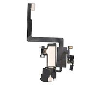 CHICIRIS Reemplazo de Cable Flexible de Altavoces para los Oídos de para 11 Pro MAX, Diseño de Ajuste Muy Ajustado, Material ABS de Metal, Adecuado para Uso a Largo Plazo, Negro