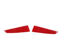 CHICIRIS Reflector de Parachoques Trasero 81910 48050 par de Reflectores de Parachoques Trasero Izquierdo Derecho Lado del Conductor y del Pasajero Lente Roja ABS Plástico Reflex