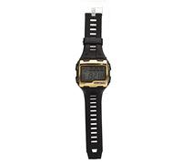 CHICIRIS Reloj Deportivo Digital, Caja de ABS, Correa de PU, Reloj Deportivo Electrónico para Hombres, WR30M, Alarma de Fecha de Día, Pantalla Luminosa de 12 24 Horas, para Correr, Ciclismo, (Gold)