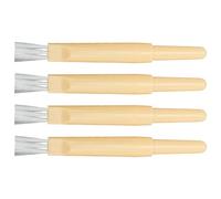 CHICIRIS Remover de Mordida de 4 piezas: Material de Plástico, Diseño de Cepillos Superiores, Manual, Extracción Simple, Hilo de Costura Portátil para Costura, Tejido de Punto, Crochet y Bordado