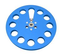 CHICIRIS Robusta Cinta de Sonido de 7 Pulgadas, Carrete Vacío de Aleación de Aluminio para una Experiencia de Grabación Mejorada (BLUE)