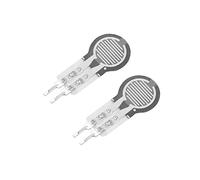 CHICIRIS Sensor de Presión de Película Delgada de 2 Piezas, 20 G-2 Kg DF9-16 Resistencia Sensible a la Fuerza de Alta Precisión Tipo de Sensor de Presión de Fuerza Resistencia de