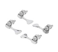 CHICIRIS Sintonizador de Bajos de 4 Cuerdas, Relación de Aleación de Zinc 20: 1, Sintonizador de bajo Abierto con de Guitarra de Snark, Duradero para Frecuencias de Gama Baja