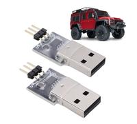 CHICIRIS Sintonizadores de Parámetros ESC, Interfaz USB, Herramienta de Programación de Control de Velocidad de Código Abierto para Coche RC, 2 uds.
