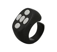 CHICIRIS Smart Ring Controller 5.3 Control Remoto de de Página, Material ABS de, Tiempo de Espera Prolongado, para Tomar Selfies, Leer y Grabar Videos (Black)
