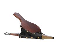 CHICIRIS Soplador de Aire de Madera Portátil de Fuelle para Chimenea, Estilo Rústico para Herramientas de Fuego para Barbacoa, con Correa, 12,9 Oz