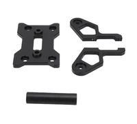 CHICIRIS Soporte de Montaje de Navegación GPS para Motocicleta, Extensión de Soporte de Barra de Teléfono de Aleación de Aluminio Mecanizado CNC de Alta Resistencia, con Agarre Seguro (12mm)