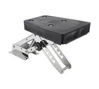 CHICIRIS Soporte de Motor Fueraborda de Acero Inoxidable 304 para 2 | Carga Máxima de 110 Lb, Rango de Elevación de 13,4 Pulgadas, Orificio de Montaje de 8 Mm, 5 Posiciones de Parada