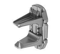 CHICIRIS Soporte de Pared para Bicicletas, Colgador Vertical Ajustable para Bicicletas de Carretera, de Montaña, Soporta hasta 66 Libras, Fácil de Instalar con 4 Tornillos (GREY)
