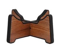 CHICIRIS Soporte de Soporte de Tambor para la Mano del Tambor de Lengua con una Capa de Silicona Alta y Alta Molecona de Madera de Acacia Estable Montaje Fácil de Ensamblaje (S)