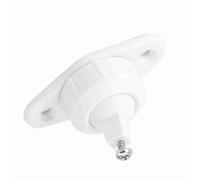 CHICIRIS Soporte para Detector de Alarma PIR de Pared, Soporte de Seguridad de Fácil Instalación, ángulo Ajustable para una Detección Precisa, Metal + ABS, como Se Muestra en la Imagen, 6,3 X 3,1 X