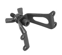 CHICIRIS Soporte para Llanta de Repuesto RC Estante para Rueda de Repuesto Trasera de Aleación de Aluminio 43x20x40 Mm Montaje para Llanta de Metal Fácil Instalación Alta Simulación para 1 10 RC