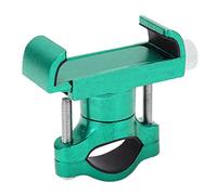CHICIRIS Soporte para Teléfono de Bicicleta de Aleación de Aluminio, Soporte para Teléfono Resistente con Rotación de 360 Grados para Bicicletas, Motocicletas, Scooters, Vehículos (Green)