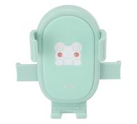 CHICIRIS Soporte para Teléfono para Bicicleta, Rana Verde, PVC, Lindo Soporte para Teléfono de Dibujos Animados con Mecanismo de Liberación Rápida para Scooter Eléctrico, Motocicleta, Manillar de