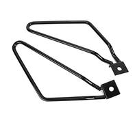 CHICIRIS Soportes de Montaje para Alforjas de Motocicleta, Hierro de Alta | Recubrimiento en Polvo Negro, Fácil de Instalar en Minutos, Mantiene las Bolsas Alejadas de la Rueda, Ajuste Universal para