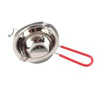 CHICIRIS Stainless Steel Chocolate Melting Pot 500ml with Cool Handles