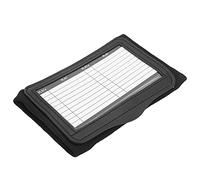 CHICIRIS Tablero de Pulseras de Fútbol, Cubierta Transparente Plegable Tablero de Fútbol Asistente de Entrenamiento con Cobertura a Prueba de Agua de PVC