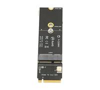 CHICIRIS Tarjeta Convertidora de Clave M.2 Ae a Clave M.2 Tarjeta Inalámbrica de Rendimiento Estable y. Placa de Circuito Impreso Vertical SSD