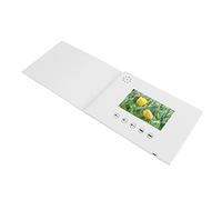 CHICIRIS Tarjeta de Felicitación Electrónica con Reproducción de Video HD Exquisita y Moderna para Restaurantes Medianos y de Alto Nivel Tamaño de Plástico A5 (Batería de iones li de 4.3 pulgadas de