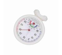 CHICIRIS Termómetro de Puntero Interior TH108, Higrómetro, Termómetro de Parrilla a Escala Fácil de Leer para Fábrica de Hoteles -30~50°C