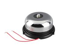 CHICIRIS Timbre Eléctrico de 10 W - Timbre Interior sin Chispa para Escuelas y Fábricas - Acero Inoxidable