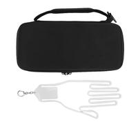 CHICIRIS Titular del Guante de Golf, Estuche de Soporte de Guante de Golf, Organizador de Bola de Golf a Prueba de Agua de Eva Contiene 10 Bolas, Estuche de Organizador de Almacenamiento (Black)