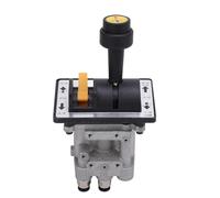 CHICIRIS Válvula de Control de PTO para Camión, Válvula de Control Proporcional de Respuesta Rápida de 5 Orificios para Hidráulico de Camión Volquete, con 4 Conectores y Remoto