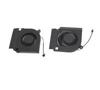 CHICIRIS Ventilador de Refrigeración Interno para Portátil, Enfriador Interno de Repuesto de 4 Pines para Portátil con Material ABS de Aleación de Aluminio para 5 AN517 41 AN515 55 (CPU y GPU)