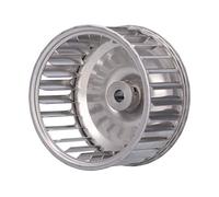 CHICIRIS Ventilador Soplador Rueda, Eje de 8mm | Hoja galvanizada duradera, fijación confiable, fácil de usar, rendimiento resistente, perfecta para accesorios de