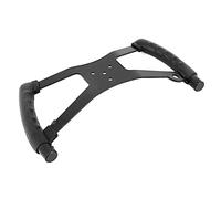 CHICIRIS Volante Negro Estilo H para Racing Kart Go Cart, Fácil Instalación para ScooterX Sport Kart, Material de Aleación Drift 2 Go