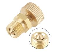 CHICIRIS Zouminyy Válvula de purga de aire 1pcs Tornillo de la válvula de purga de aire de latón para accesorios de bomba eléctrica de alta presión