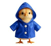 Chick Raincoat - Waterproof Bird Costume, Lightweight Waterproof Chick Costume, Scratch Free Poultry Raincoat | Comfortable Protective Outfit for BabyChick Backyard Porch Patio Yard Spring Summer