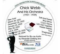 Chick Webb And His Orchestra (1931-34) Restored For Blu-ray Audio [Alemania] [Blu-ray]