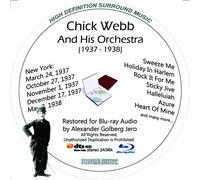 Chick Webb And His Orchestra (1937-38) Restored For Blu-ray Audio [Alemania] [Blu-ray]