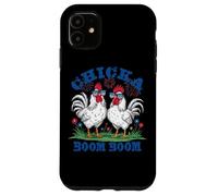 Chicka Boom Boom Diversión Patriótica Gallo Carcasa para iPhone 11