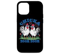 Chicka Boom Boom Diversión Patriótica Gallo Carcasa para iPhone 12/12 Pro