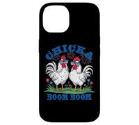 Chicka Boom Boom Diversión Patriótica Gallo Carcasa para iPhone 14