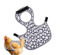 Chicken Aprons for Hens - 32 x 22 cm/12.6 x 8.66in Washable Back Protector Wing Apron with Adjustable Strap,Polcken Vest Hens Protection,for Broody Molting Poultry Livestock Turkey Pet Outdoor Indoor