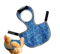 Chicken Aprons For Hens - Polyester 32x22cm Adjustable Design | Hen Saddle Protector, Poultry Back Guard, Molting Chicken Apron, Wing Protection Vest | Poultry Care