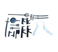 Chicken Arms - 3D Printed Funny Soldier Action Figure Props, Chickens Hands Neck Weasr Toy | For Parties Photoshoots Pranks Cosplay Enrichment Toys Role Play and Others