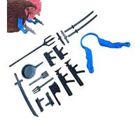 Chicken Arms, 3D Printed Soldier Role-Playing Costume, Chicken Neck Toy Accessories for Parties Photoshoots Pranks Cosplay Enrichment Indoor