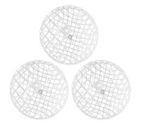 Chicken Ball Cage, Movable 3 Pieces Chicken Globe, Poultry Habitat Supplies 7.87x7.87x7.87 Inches, Vegetable Protection, Housing for Pasture Roaming, Yard Grazing, Farm Range